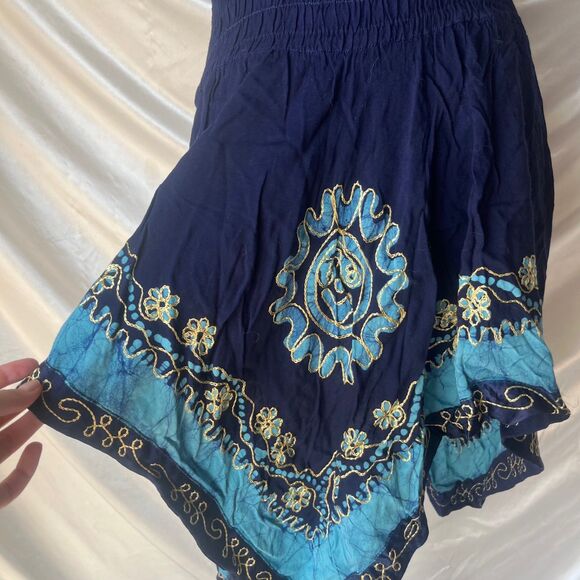 L.S.I Deadstock Fairy indie cottage halter flowy dress - Picture 2 of 7